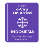 e visa on arrival indonesia