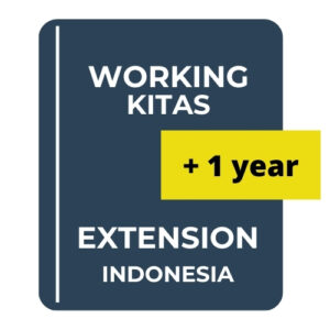 Work visa KITAS extension Indonesia