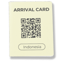 Indonesia Arrival Card