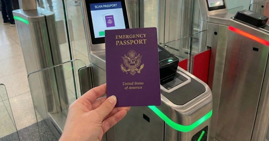 Kan jag resa in i Indonesien med ett nödpass?