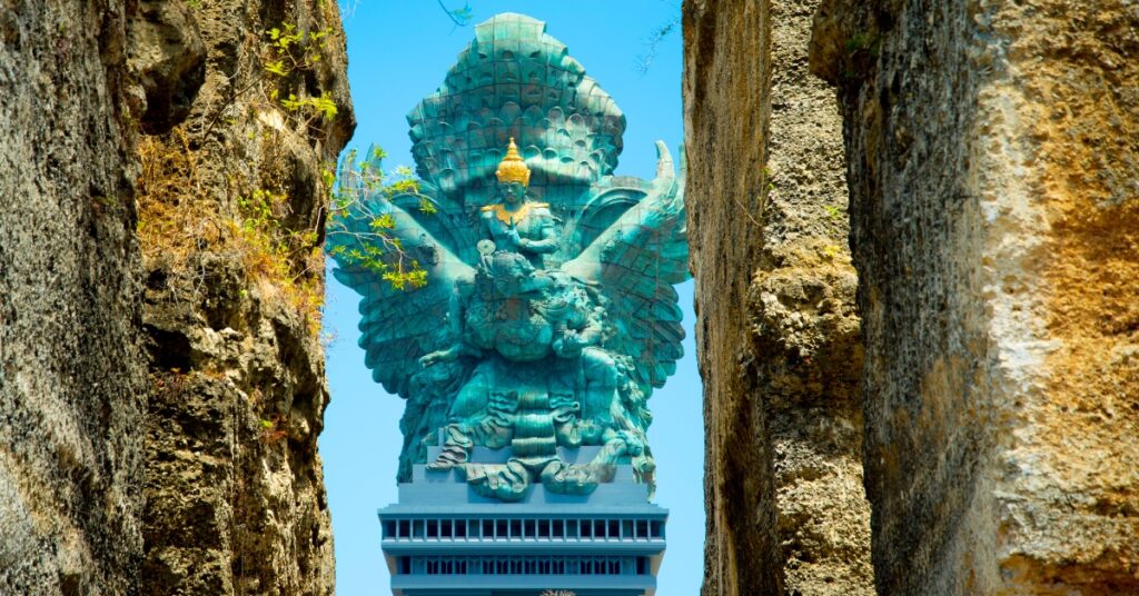 Garuda wisna kencana statue at gkw bali.