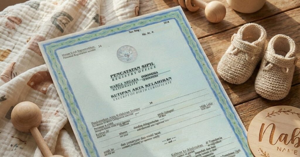 Sådan får du Indonesiens fødselsattest 2026