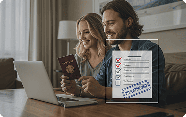 Заяви на отримання та продовження візи