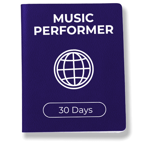 印度尼西亚音乐表演者签证(C7A)