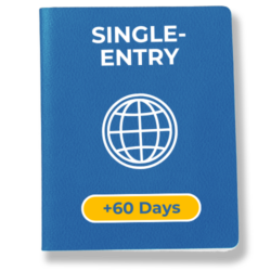 Single-Entry Visa Extension Bali / Indonesia (+60 days)