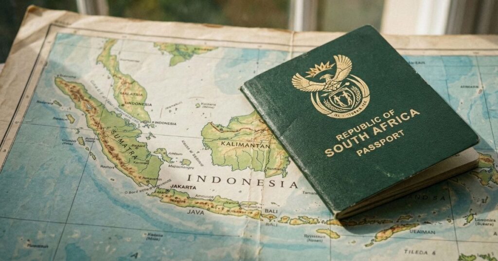 南アフリカ人向け新たなインドネシアビザ免除政策