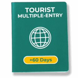 Tourist Multiple-Entry Visa Extension (D1) in Bali / Indonesia (+60 days)