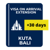 Visa on Arrival Extension South Bali