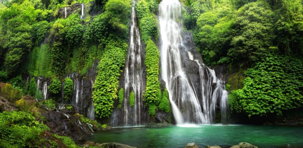 Banyumala waterfall in bali: one of the best activities to do
